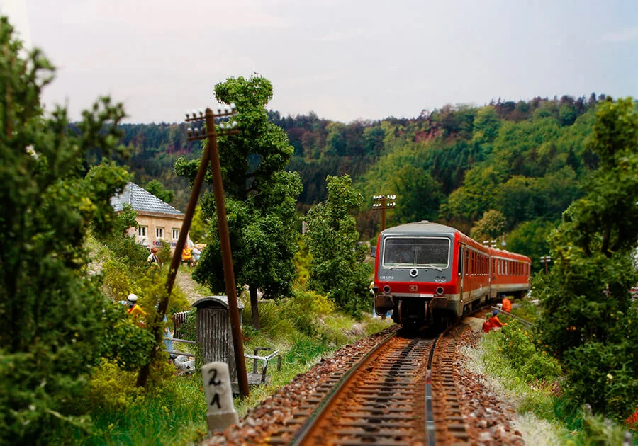 Auftragsdioramen – Modellbahn-Diorama, Ansicht 18