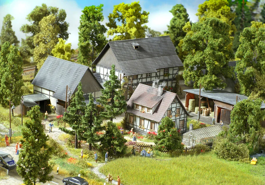 Auftragsdioramen – Modellbahn-Diorama, Ansicht 25